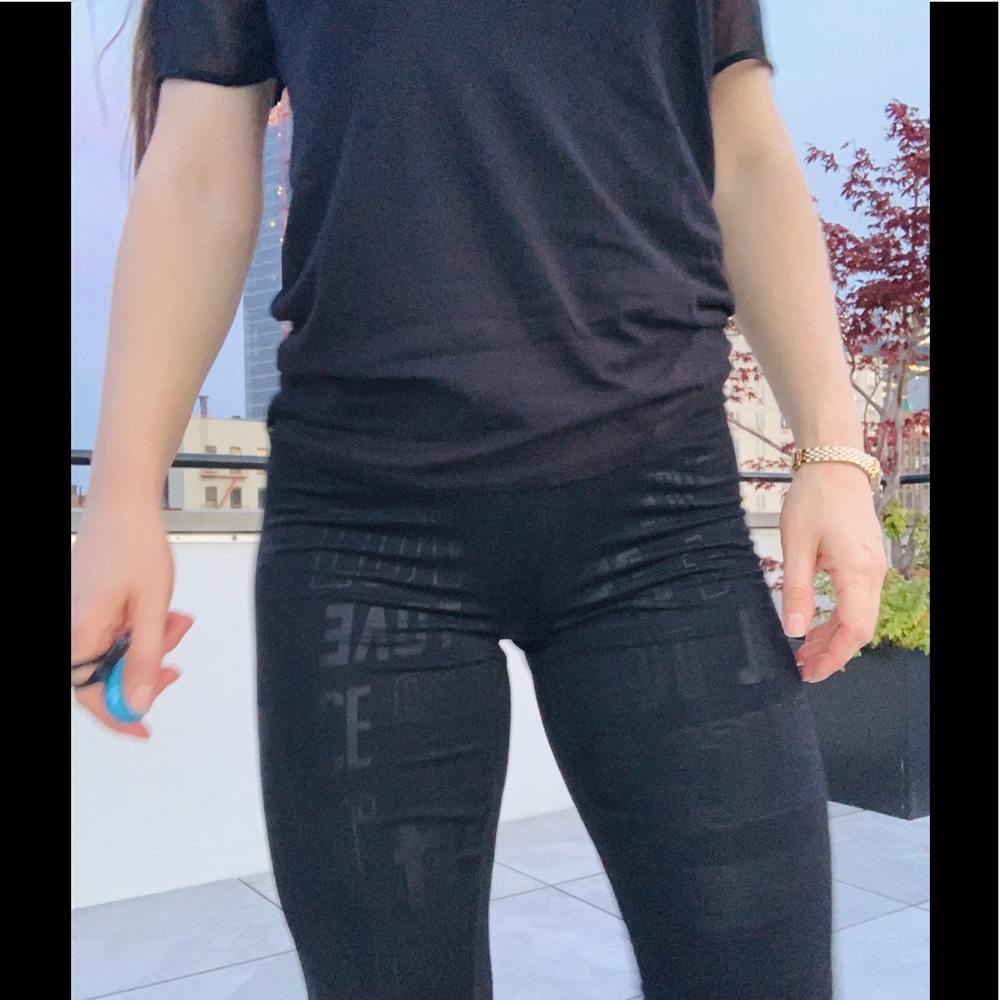 TopShop Sheer Transparent Back Basic Slim T-Shirt - Picture 5 of 16